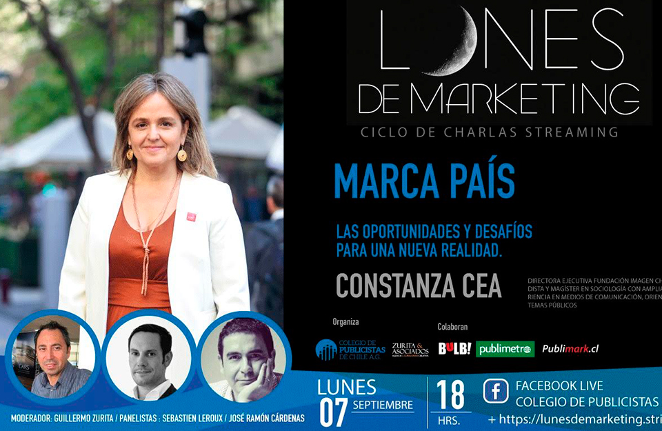 Constanza Cea compartió las oportunidades y desafíos para la marca país en “Lunes de Marketing” | Marca Chile